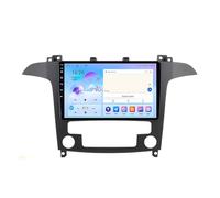 9 Pulgadas Doble DIN Android 15 Radio de Coche para Ford S-MAX 2007-2015 con CarPlay Cámara de Respaldo Controles del Volante Bluetooth GPS Navi Enlace al Espejo(A1 1G+32G)