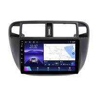 9 Pulgadas Doble DIN Android 15 Radio de Coche para Honda Civic EJ/EK/EM 1995-2001 con CarPlay Cámara de Respaldo Controles del Volante GPS Navi Enlace al Espejo(G5 2G+32G)