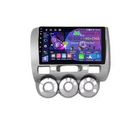 9 Pulgadas Doble DIN Android 15 Radio de Coche para Honda Jazz City 2002-2007 con CarPlay Cámara de Respaldo Controles del Volante Bluetooth GPS Navi Enlace al Espejo(C2 3+32G)