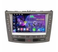 9 Pulgadas Doble DIN Android 15 Radio de Coche para Lexus IS200 XE20 IS250 IS300 IS300C 2005-2012 con CarPlay Cámara de Respaldo Controles del Volante Bluetooth GPS Navi Enlace al Espejo(C3 4+64G)