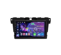 9 Pulgadas Doble DIN Android 15 Radio de Coche para Mazda CX-7 2007 2008-2014 con CarPlay Cámara de Respaldo Controles del Volante Bluetooth GPS Navi Enlace al Espejo(C4 8+128G)