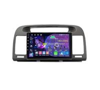 9 Pulgadas Doble DIN Android 15 Radio de Coche para Toyota Camry 5 VX 30 2001-2006 con CarPlay Cámara de Respaldo Controles del Volante Bluetooth GPS Navi Enlace al Espejo(C2 4+32G)