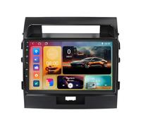 9 Pulgadas Doble DIN Android 15 Radio de Coche para Toyota Land Cruiser 11 2007-2015 con CarPlay Cámara de Respaldo Controles del Volante GPS Navi Enlace al Espejo(H6 6G+128G)
