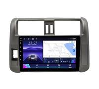 9 Pulgadas Doble DIN Android 15 Radio de Coche para Toyota Land Cruiser Prado 150 2009-2013 con CarPlay Cámara de Respaldo Controles del Volante GPS Navi Enlace al Espejo(H6 6G+128G)