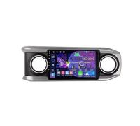 9 Pulgadas Doble DIN Android 15 Radio de Coche para Toyota Tacoma 2015-2021 con CarPlay Cámara de Respaldo Controles del Volante Bluetooth GPS Navi Enlace al Espejo(C3 4+64G)