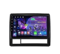 9 Pulgadas Doble DIN Android 15 Radio de Coche para Toyota Tacoma hilux 2005-2013 con CarPlay Cámara de Respaldo Controles del Volante Bluetooth GPS Navi Enlace al Espejo(C4 8+256G)