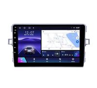 9 Pulgadas Doble DIN Android 15 Radio de Coche para Toyota Verso R20 2009-2018 con CarPlay Cámara de Respaldo Controles del Volante GPS Navi Enlace al Espejo(G5 2G+32G)