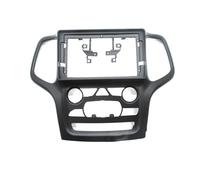 9 Pulgadas para Jeep para Grand para Cherokee 2014-2017 Radio Fascias Reproductor Marco Estéreo 2 DIN Unidad Principal Panel Carcasa Marco Radio Coche(Low-End Frame)