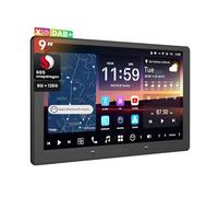 [9" QLED] ATOTOZONE DAB Radio 2 DIN Android, Agente de IA, LiveView Re-moto & Activación Re-mota, Guía de Repostaje, 8G+128G,Sonido 7.1.2 CH, Carplay inalámbrico y Android Auto, Entrada HDMI,X10DG209E