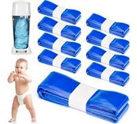 9 Recambios Contenedor de Pañales, Recambios de Papeleras de Pañales compatibles con AngelCare & Litter Locker & Tommee Tippee