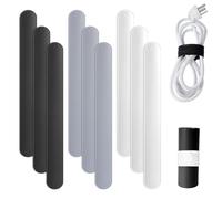 9 soportes para papel de regalo, papel de regalo, organizador de papel de regalo, organizador de papel de regalo, pinzas de papel de silicona, pinzas de rodillo, tiras de metal revestidas de silicona