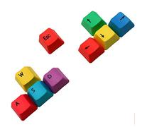 9 teclas OEM Perfil PBT RGBY Modificadores Teclas de Dirección WASD Teclas Mecánicas Teclados Piezas de Repuesto Teclas Blancas