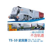 (9) Thomas y sus amigos juguete modelo de tren eléctrico juguete Molley Gold Diesel Lady Toby Rail tren