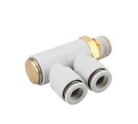 9 Uds Accesorios Neumáticos 360 ° conector de junta Universal KQ2VD KQ2VD04 KQ2VD06 KQ2VD08 KQ2VD10 KQ2VD12 M3 01S 02S 03S 04S(KQ2VD04-01S)