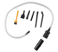 9 unids/set kit de fijación de vacío, aspiradora cepillo boquilla hendidura herramienta, teclado hendidura herramienta cepillo kit