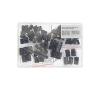 9 Valores total 127 Piezas 400V Condensadores electrolíticos DIP 1uF 2.2uF 3.3uF 4.7uF 10uF 22uF 33uF 47uF 100uF