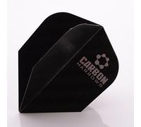 9 x HARROWS DARTS FLIGHTS CARBON STANDARD BLACK (3 sets) by PerfectDarts