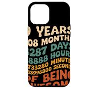 9 Years 108 Months 3287 Days Of Being Awesome Aniversario Carcasa para iPhone 12 Pro Max