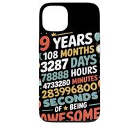 9 Years 108 Months 3287 Days Of Being Awesome Celebración Carcasa para iPhone 13