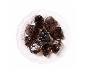 90-100 g (2-4 piezas) Piedra cruda de cuarzo ahumado, mina de té, cristal de roca, gema