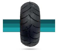 90/65-6 Tire 10-Inch 90/65-6 Vacuum Tubeless Fat Tire Thickened 90/65-6 Go Kart Tyre Wear-Resistant Vacuum Tubeless for Electric Scooter Tires