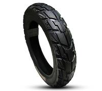 90/80-12 Neumático Moto sin Cámara 6 P.R., Resistente a Pinchazos, Diseño Todo Terreno for Delantero y Trasero, Carga Máxima 212 kg