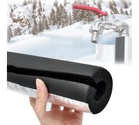 90/95cm Tubo de Aislamiento Térmico de Espuma con Papel de Aluminio, Tubos Aislante Autoadhesiva, 16-108.0mm ID, Cubiertas de Tuberías para Tubos de Calefacción(15mmx27.0mmx95cm)
