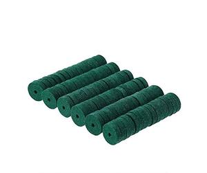 90 almohadillas de fieltro para piano, almohadillas para arandelas de accesorios, para equilibrio de teclado, piezas de reparación de regulación frontal, almohadillas de fieltro de repuesto para