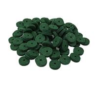 90 almohadillas de fieltro para piano Yootones, arandelas, almohadillas compatibles con el riel frontal de equilibrio del teclado, piezas de repu