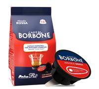 180 Cápsulas Café borbone Compatible Nescafe Dolce Gusto miscela rossa Red
