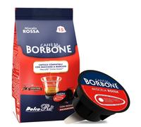 180 Cápsulas Café borbone Compatible Nescafe Dolce Gusto miscela rossa Red