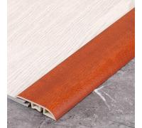 90 Cm PVC Moqueta Y Suelos Perfil De Remate, Vinilo Cubrecantos Tiras Transición De Piso, Para Juntas Entre Umbrales/baldosas Menos De 0,2-1 Cm Altura(Dark Red)