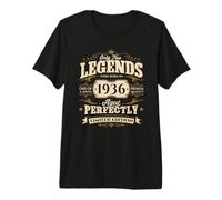 90 Cumpleaños Hombre Regalo Vintage Año 1936 Camiseta Premium