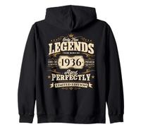 90 Cumpleaños Hombre Regalo Vintage Año 1936 Sudadera con Capucha
