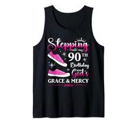 90 cumpleaños Noventa y 90 años Fiesta de cumpleaños Divertido para Mujer BD Camiseta sin Mangas