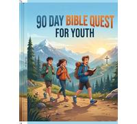 90-Day Bible Quest for Youth: Guided Prayer Pages, Christian Devotional Companion, Teen Girl Study