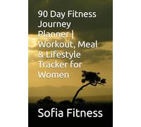 90 Day Fitness Journey Planner | Workout, Meal & Lifestyle Tracker for Women
