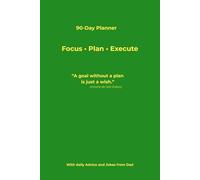 90-Day Productivity Planner: Focus • Plan • Execute | Daily Planning with Guided Prompts, Goal Setting, and Built-In Motivation