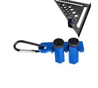 90 Degree Clamp, L Shaped Framing Square, Accurate Machinist Corner Clamp, High Grade Aluminum Alloy with Anodized Finish, Professional Woodworking Hardware, Right Angle Tool for Cabinet Shelf