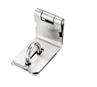 90 Degree Door Hasp Latch Angle Lock Thickened Stainless Steel Padlock Hinge Gate With Screws