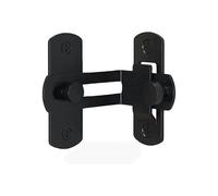 90 Degree Door Latch Sliding Door Lock Right Angle Sliding Door Latch Buckles Barn Door Locks & Latches Black