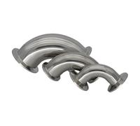 90 Degree Elbow Sanitary Stainless Steel 1.5" 2" 3" Tri Clamp Connector Pipe Fitting(57mm x Ferrule 77.5)
