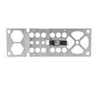 90 Degree Guide Rail Clamp | Aluminum Alloy & Stainless Steel Circular Saw Accessory | 8mm Thick Rail Clamp for Woodworking/DIY Projects | Quick Angle Setting Tool