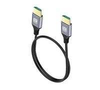 90 Degree HDMI 2.1V Cable Cord 8K 60Hz 4K 120Hz Ultra High Speed 48Gbps EARC ARC HDCP HDR For HDTV Laptop Projector PS4 PS5(Straight,1m)