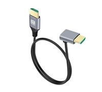 90 Degree HDMI 2.1V Cable Cord 8K 60Hz 4K 120Hz Ultra High Speed 48Gbps EARC ARC HDCP HDR For HDTV Laptop Projector PS4 PS5(Up,0.5m)