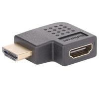 90 Grado Izquierdo / Derecho Digital A/V Cable Macho a Hembra Adaptador - Ca