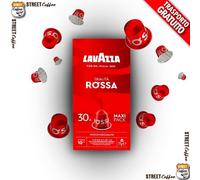 30 No 80 Cápsulas De Café Lavazza Nespresso Aluminio Calidad Roja