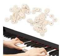90 piezas de ajuste de piano de 2 mm, 1,2 cm de diámetro de lana de lana Balance lavadoras delanteras Reguladores de riel frontal Padings para reparación de piano