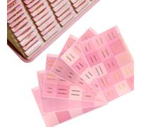 90 piezas de pestañas bíblicas, accesorios bíblicos, suministros para diarios bíblicos, pestañas adhesivas para libros bíblicos, accesorios de estudio bíblico para pestañas de índice (rosa)