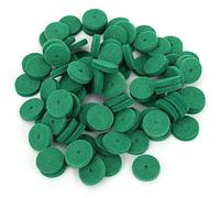 90 Uds., 22mm, Riel de Equilibrio de Fieltro Verde, Punzonado, Piezas de Reparación de Teclado, Arandelas de Nivelación de Piano